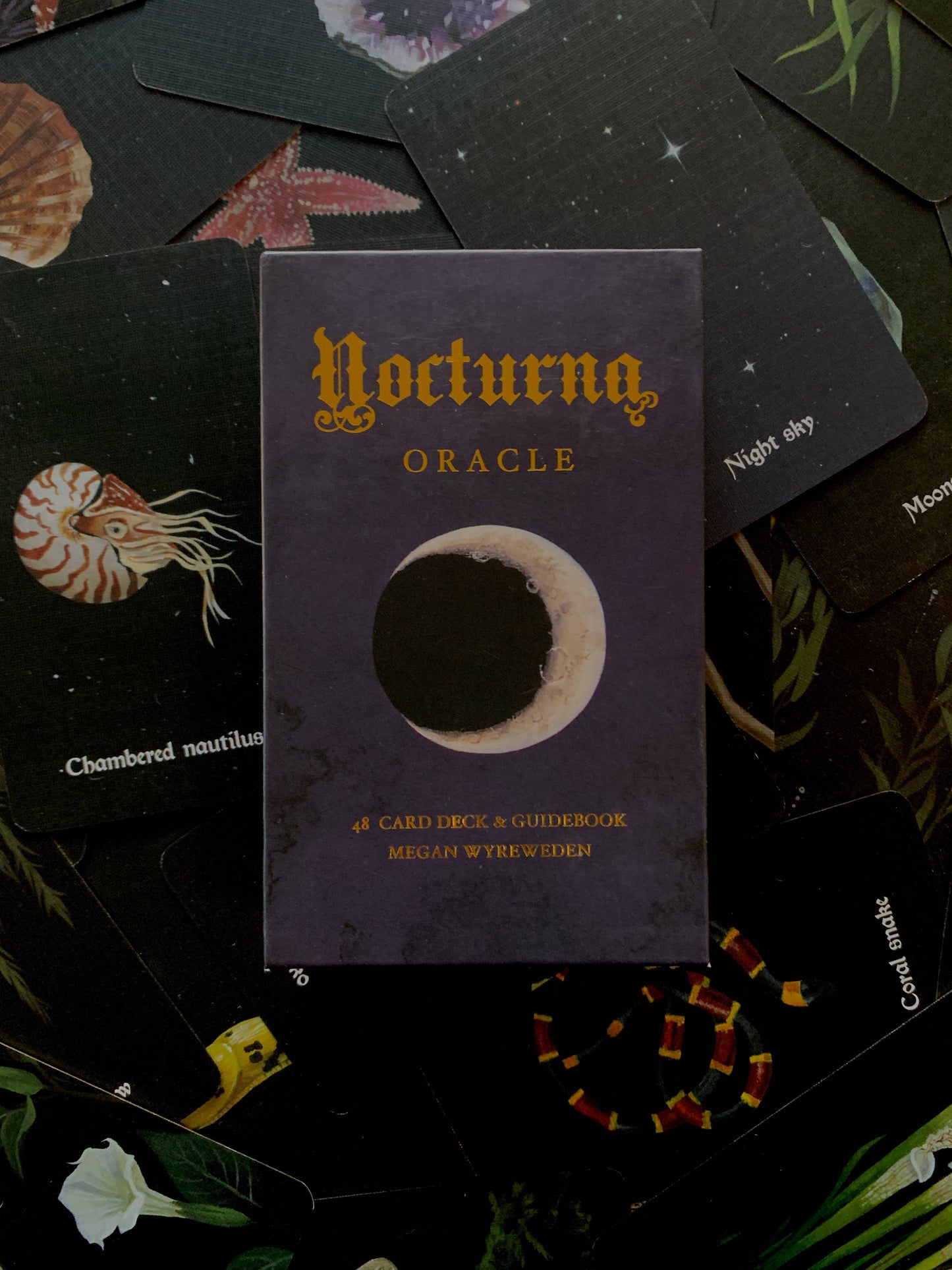 Deck oracle Nocturna - jeu de 48 cartes avec guide